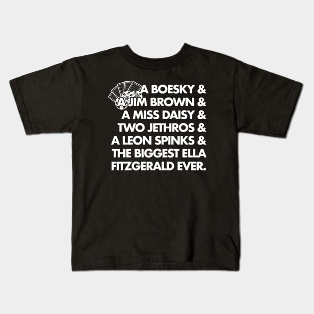 Ocean's 11 Crew Kids T-Shirt by PopCultureShirts